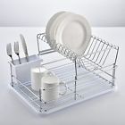 2-tiered 070279801004 Glanzhaus Stylish Designed Small Deep Stainless Steel Collapsible 2-tiered 070279801004 Glanzhaus Stylish Designed Small Deep Stainless Steel Collapsible
