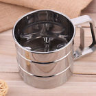 0860828446714 Unbranded Stainless Steel Flour Sifter Mechanical Cup Shape 0860828446714 Unbranded Stainless Steel Flour Sifter Mechanical Cup Shape