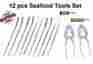 10forks Hqtools 12 Seafood Tools Set 2 Lobster Crab Nut Crackers Durable Dishwasher Safe