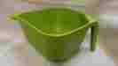 1608142 Joseph New 8 X8 X5 Square Colander Ergonomic Handle Green