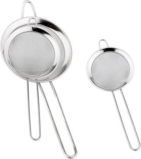 Strainers001 17supply Multifunctional Stainless Steel Filter Spoon 3-piece Fine Mesh Milter Sta Inch