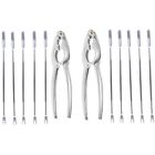 201704031204 Pieces Seafood Tools Set Including Lobster Crab Crackers 723610225983