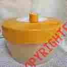 20265 Triumph Salad Spinner Made In France Yellow Great Condition Excellent Design