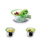 2385558 Innoka Collapsible Colanders Silicone Strainer Foldable Sizes 810268030325