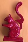 25797994 007841 Red Nutty Squirrel Enameled Metal Nutcracker