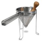 28336 Weston Stainless Steel Cone Strainer Pestle Set Quarts 717959028336