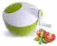 Cul-20135 3-quart Culina Space Saver Salad Spinner Green Package Quantity 1 810550022373 Cul-20135 3-quart Culina Space Saver Salad Spinner Green Package Quantity 1 810550022373