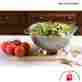 3300 Culina Strainer Colander Kitchen Spaghetti Rice Fruit Stainless Steel Micro Perforated