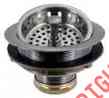 3374937 Satin Post Nickel Id Strainer Basket