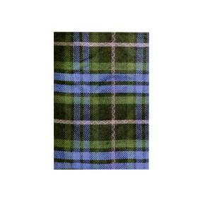 113035 3drose Twl 1 3d Rose Blue And Green Tartan Pattern With Black 15 X 22 Inch White