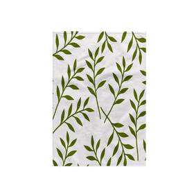 164483 3drose Twl 1 3d Rose Olive Green And White Chic Leaves Towel 15 Inch X 22 Multicolor