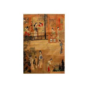 212617 3drose Twl 1 3d Rose Print Of Chinese Ladies In Palace 15 Inch X 22 Multicolor