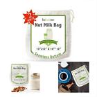 4335487698 Infruitme Seamless Food Strainers Reusable Nut Milk Bag 711202868403