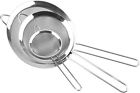 4335487699 Thetis Homes Set Of Food Strainers Stainless Steel Premium Fine