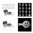 4335510375 Stainless Sugar Shakers Steel Powder Shaker Icing Cocoa 758910507811