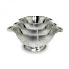 494178 Colander Set Of 3 Stainless Steel Strainers Over Sized Handles Vegetables Pasta 759578494178 494178 Colander Set Of 3 Stainless Steel Strainers Over Sized Handles Vegetables Pasta 759578494178