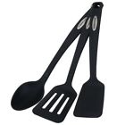 5124786 Farberware Set Of Black Long Nylon Kitchen Tools 024131266920