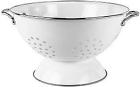 608381125475 Enamel On Steel White Colander 608381125475 Enamel On Steel White Colander