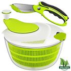 638183948132 Ilove Cooking Salad Spinner Dryer Grips With Vegetable