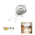 670046207871 Fine Mesh Food Strainers Stainless Steel Set Of