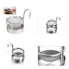 688956490320 Xerus Tea Strainer Stainless Steel Rotating Fine Mesh