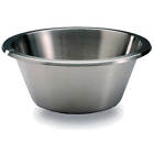 702640 Matfer Bourgeat Flat Bottom Mixing Bowl Stainless Steel 3109617026407