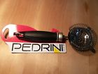7077-815 Pedrini Black Satin Stainless Steel Cocktail Strainer