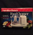 72000 Hamilton Beach Food Chopper With Pulse Speed Excellent Condition