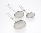727 Cook Pro Piece Stainless Steel Mesh Strainer Set 878201007278