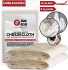 761531651252 Organic Wizzard Unbleached Cotton Cheesecloth Fabric Fine Mesh