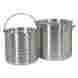 815-3616-b Brinkmann Restaurant Quality 42 Quart Aluminnum Boiling Pot Strainer Turkey