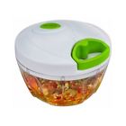 820103271745 Manual Food Chopper Compact Hand Held Tool Salad Vegetable Fruit Slice Kitchen