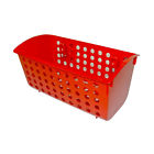 8529-red Wall Mates Push Stay Suction Storage Plastic Colander 645948852917