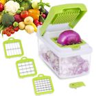 87520 Vegetable Slicer Dicer Chopper Cutter Interchangeable Blades Set 726855787520