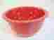 90-col12-r Chantal Red Colander Strainer 4 Cup New