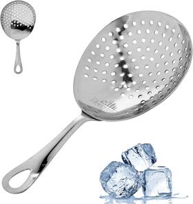 A Bar Above 855450007136 Professional Bartender Julep Strainer For Stainless Steel
