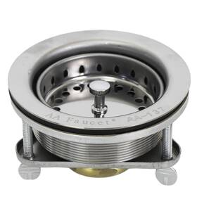 Aa-137 Aa Faucet 3-1/2 Inch Stainless Steel Commercial Compartment Sink Drain Strainer