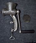 Aadv 25 Mincer Silver Clamp- Spong Style Cast Iron Grinder