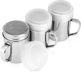 Accmor 445033028073 Powdered Sugar Shaker Duster Cinnamon Flour Sifter Fine M