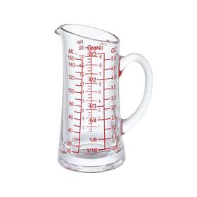 Boro3.3 Ackers 742404409750 Glass Measuring Cup 5 Oz/150ml Shot Middle Clear