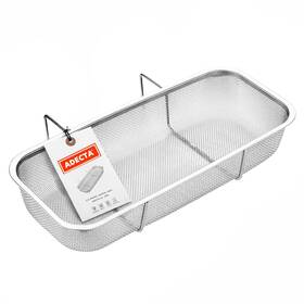 Adecta 776369637118 Sink Strainer Drain Basket Hanging Stainless Steel Draining For
