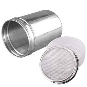 Aeyistry 750139600014 Powder Shakers Powdered Sugar Cinnamon With Lid Stainless Steel