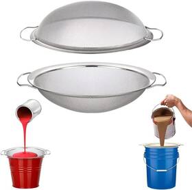 Sjg2801 Airless Sjg 2 Pack 60 Mesh Stainless Steel Paint Filter Suitable Latex Silvery