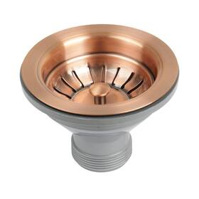Akicon 708111936170 Copper Kitchen Sink Stopper Replacement For 3-1/2 Inch Standard Strainer Drai