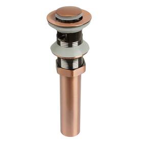 Akicon 740807467711 Pop Up Copper Finish Bathroom And Kitchen Sink Drain Lavatory Stopper Wi