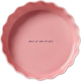 All In Good Taste 313028910962 Kate Spade New York Make It Pop Pie Dish One Size Pink