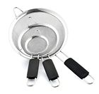 Alltimesfineststrainer All Times Colanders Fines Strongest Stainless Steel Strainers Set Of 3 Ss 304 700900444361 Alltimesfineststrainer All Times Colanders Fines Strongest Stainless Steel Strainers Set Of 3 Ss 304 700900444361