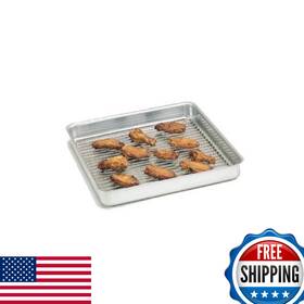 B005dpwnzc American Metalcraft Sq1415 Square Deep Dish Pan Aluminum 1.5 Inch H 14 W L