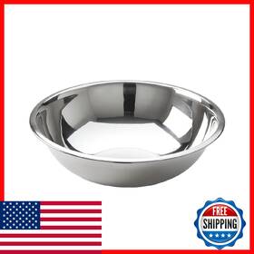 B00akbpd5g American Metalcraft 16 Inch Stainless Steel Mixing Bowl - 13-quart Durable