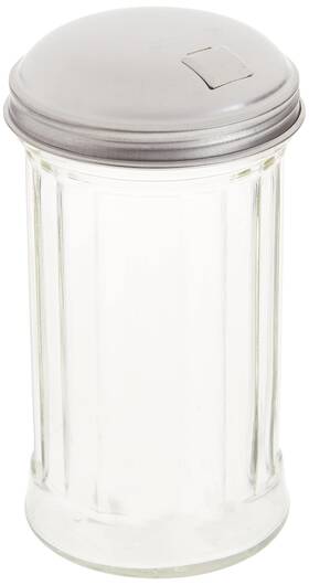 Gla316 American Metalcraft 12 Oz Glass Sugar Shaker With Lid Gla316 American Metalcraft 12 Oz Glass Sugar Shaker With Lid